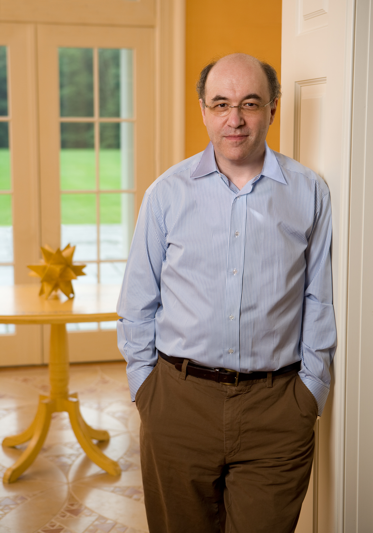 Stephen Wolfram photographed in 2008.