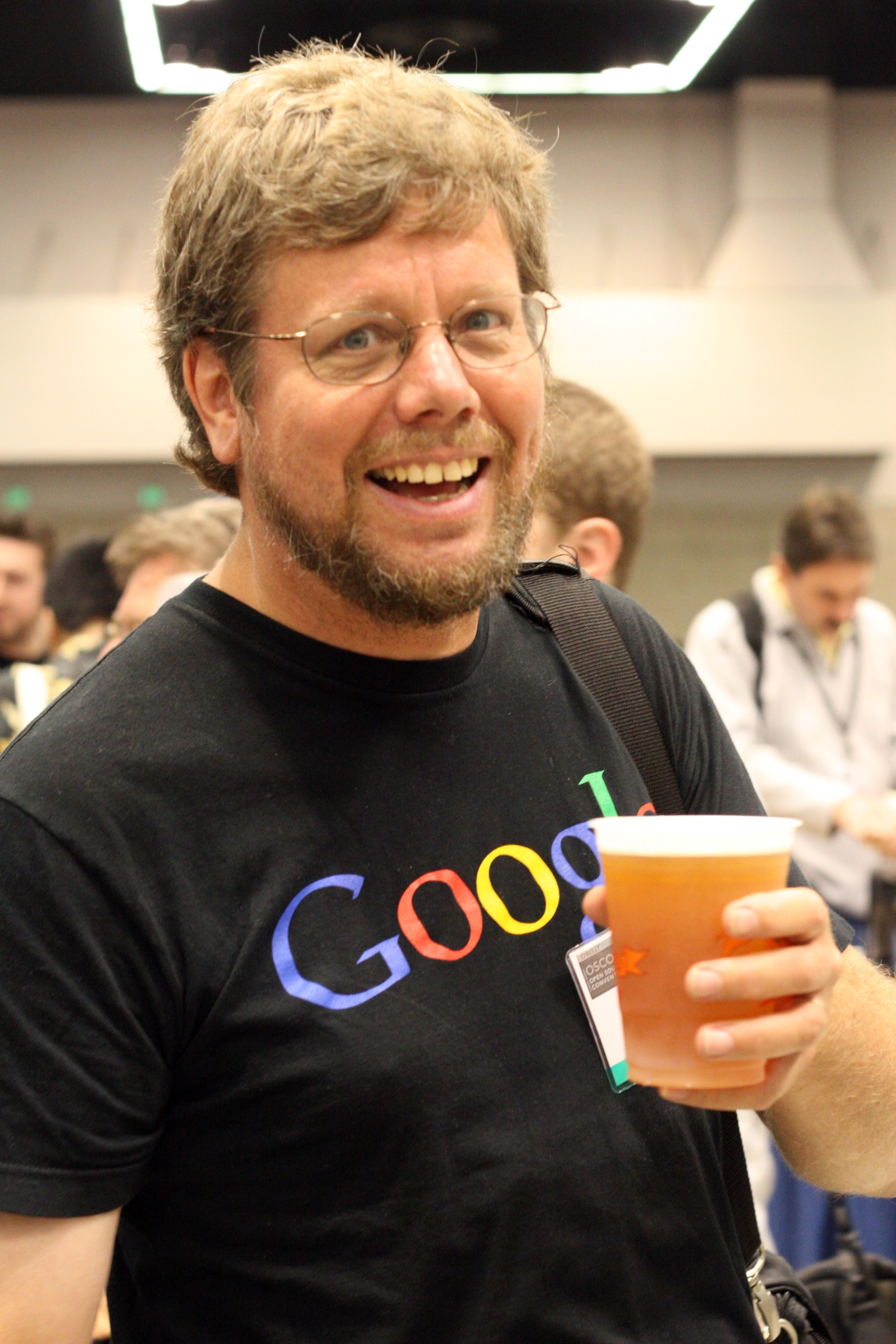 Guido van Rossum at OSCON in 2006.